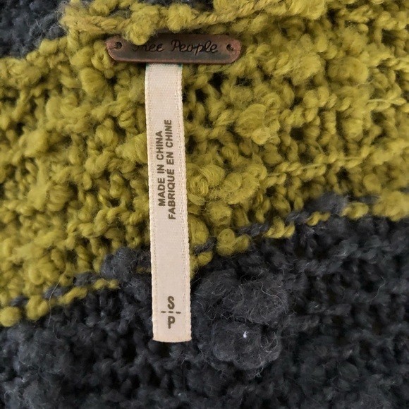 FREE PEOPLE Striped Snap Button Cardigan Sweater - Picture 7 of 7